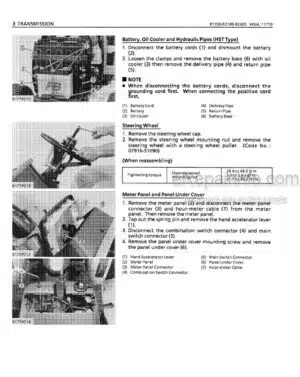 Photo 4 - Kubota B1700HSD B2100HSD B2400HSD B1700D B2100D Workshop Manual Tractor