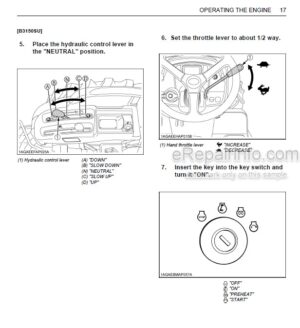 Photo 2 - Kubota B3150 B3150SU Operators Manual Tractor 6C435-6311-1
