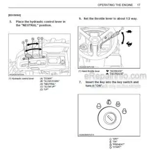 Photo 2 - Kubota B3150 B3150SU Operators Manual Tractor 6C435-6311-1