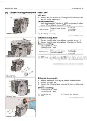 Photo 6 - Kubota U25-3S Super Series Operators Manual Compact Excavator RB548-8134-8