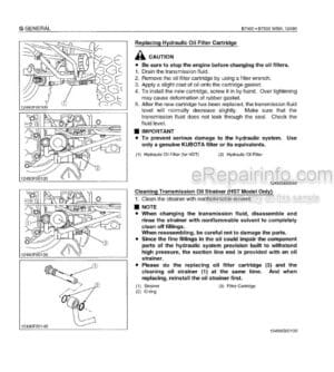 Photo 7 - Kubota B3150HSD B3150SUHSD B3150HSDCC Workshop Manual Tractor 9Y111-11073