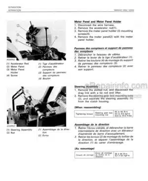 Photo 2 - Kubota B8200HST-E B8200HST-D Workshop Manual Tractor 9Y011-11003