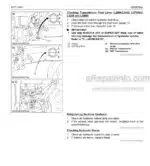 Photo 2 - Kubota BH77 Workshop Manual Backhoe 9Y111-05442