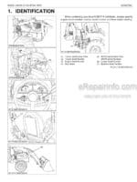 Photo 3 - Kubota BX25DLB-AU L240A AU-SG BT602 Workshop Manual Tractor Front Loader Backhoe 9Y111-11322