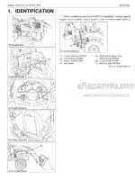 Photo 3 - Kubota BX25DLB-AU L240A AU-SG BT602 Workshop Manual Tractor Front Loader Backhoe 9Y111-11322