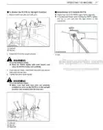 Photo 2 - Kubota F2890 F3690 Operators Manual Front Mower K3603-6291-1