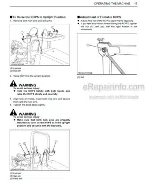 Photo 6 - Kubota D1403-EBG D1703-EBG V1903-EBG V2203-EBG Operators Manual Diesel Engine 17298-8917-1