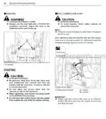 Photo 2 - Kubota KX057-4 U55-4 Operators Manual Compact Excavator RD358-8131-6