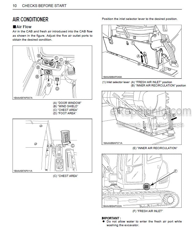Photo 1 - Kubota KX080-3S Operators Manual Compact Excavator RD819-8131-7