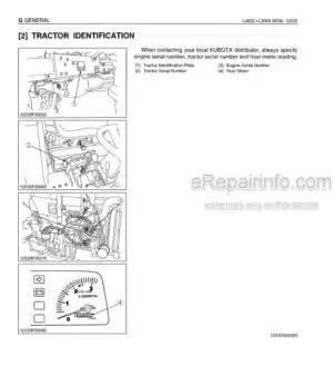 Photo 7 - Kubota B3300SU-AUS B3300SUHSD B3300SU Workshop Manual Tractor 9Y111-05191