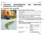 Photo 5 - Kubota L4400HST Workshop Manual Supplement Tractor 9Y111-02081