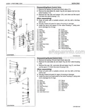 Photo 11 - Kubota LA1301 LA1601 Workshop Manual Front Loader 97897-17010