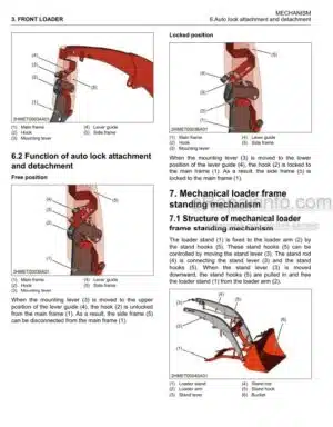 Photo 4 - Kubota LA344AU Workshop Manual Front Loader 9Y111-18210