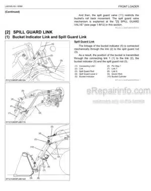 Photo 6 - Kubota LA403 Workshop Manual Front Loader 9Y011-17250