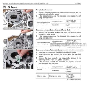 Photo 4 - Kubota M100GX To M135GX-FS Workshop Manual Tractor 9Y111-20443
