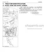 Photo 2 - Kubota M126XDTPC Workshop Manual Supplement Tractor 9Y111-03630