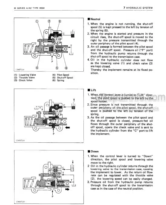 Photo 1 - Kubota M4500A M4500AC M5500A M5500AC M7500A M7500AC Workshop Manual Tractor 9Y011-10641