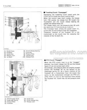 Photo 1 - Kubota M4950 To M7950DT Workshop Manual Tractor