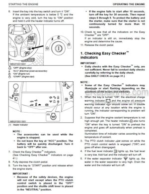 Photo 10 - Kubota M5091N M5101N Operators Manual Tractor 3B883-9971-1