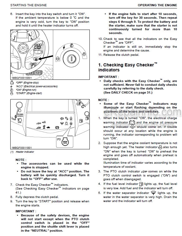 Photo 1 - Kubota M5091N M5101N Operators Manual Tractor 3B883-9971-1