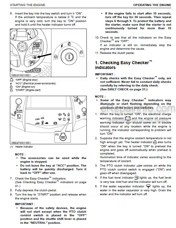 Photo 1 - Kubota M5091N M5101N Operators Manual Tractor 3B883-9971-1