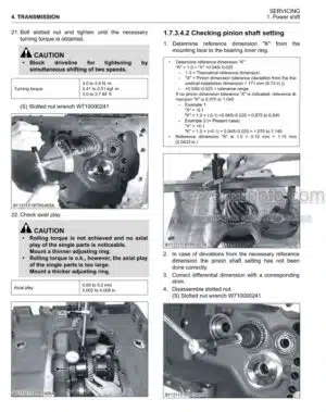 Photo 1 - Kubota M7-131 M7-151 M7-171 Workshop Manual Tractor 9Y111-12187