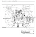 Photo 4 - Kubota M8540 Narrow Operators Manual Power Krawler Tractor 3C877-9971-4