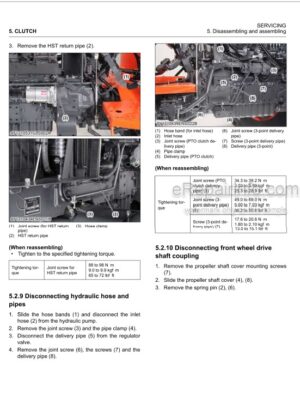Photo 9 - Kubota MX5200 Workshop Manual Tractor 9Y111-19580