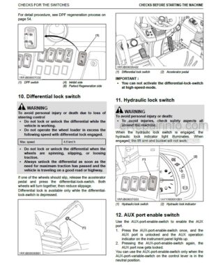 Photo 1 - Kubota R540 Operators Manual Wheel Loader R5533-8130-2