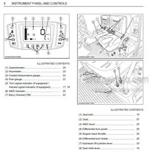 Photo 6 - Kubota B1700HSD B2100HSD B2400HSD B1700D B2100D Workshop Manual Tractor