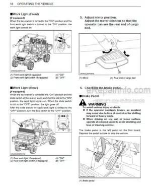 Photo 9 - Kubota RTV-X1140 Operators Manual Utility Vehicle K7621-7121-2