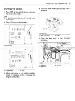 Photo 2 - Kubota SQ1120 To SQ3300 Operators Manual Diesel Generator 1G296-8914-1