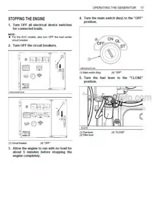 Photo 5 - Kubota K008-3 Operators Manual Compact Excavator RA028-8222-2
