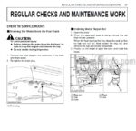 Photo 4 - Kubota U25-3S Super Series Operators Manual Compact Excavator RB548-8134-8