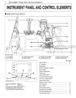 Photo 4 - Kubota U48-4 Operators Manual Compact Excavator RD458-8131-2