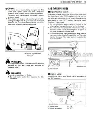 Photo 5 - Kubota W821S-AU W821SC-AU Operators Manual Walk Behind Mower 46019-336