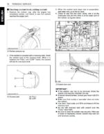 Photo 2 - Kubota V3600-E3 To V3800-DI-T-E3BG Operators Manual Diesel Engine 1J411-8911-4