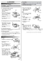 Photo 2 - Kubota W821S-AU W821SC-AU Operators Manual Walk Behind Mower 46019-336