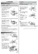 Photo 2 - Kubota W821S-AU W821SC-AU Operators Manual Walk Behind Mower 46019-336