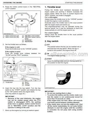 Photo 6 - Kubota W821S-AU W821SC-AU Operators Manual Walk Behind Mower 46019-336