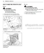 Photo 2 - Kubota ZD1011-AU Operators Manual Zero Turn Mower K3414-7126-1