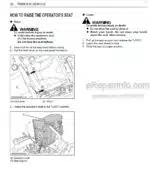 Photo 2 - Kubota ZD1011-AU Operators Manual Zero Turn Mower K3414-7126-1