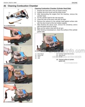 Photo 2 - Kubota ZG222A ZG227A Workshop Manual Mower 9Y111-05934