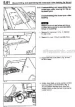 Photo 2 - Bomag BC570RB BC670RB Instructions For Repair Sanitary Landfill Compactor 00819147