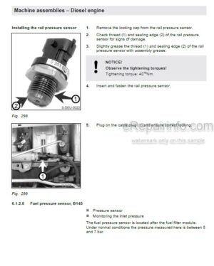 Photo 6 - Bomag BC573RB-4 Service Manual Refuse Compactor 00840050