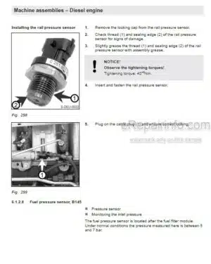 Photo 10 - Bomag BC573RB-3 Service Manual Refuse Compactor 00840214