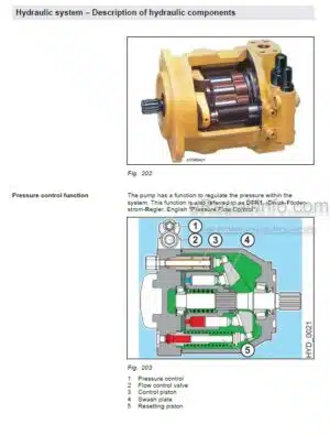 Photo 8 - Bomag BC573RB-4 Service Manual Refuse Compactor 00840050