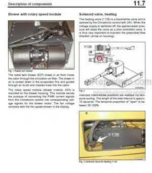 Photo 6 - Bomag BF700C S500 Service Manual Paver 00840008