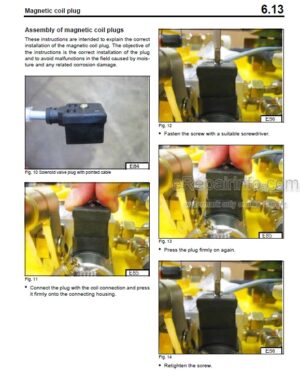 Photo 13 - Bomag BC972RB-2 BC1172RS-2 Service Manual Sanitary Landfill Compactor 00891709