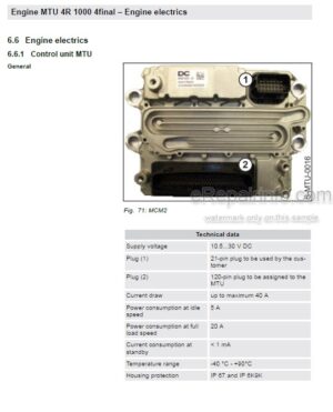 Photo 8 - Bomag BF700C S500 Service Manual Paver 00840008